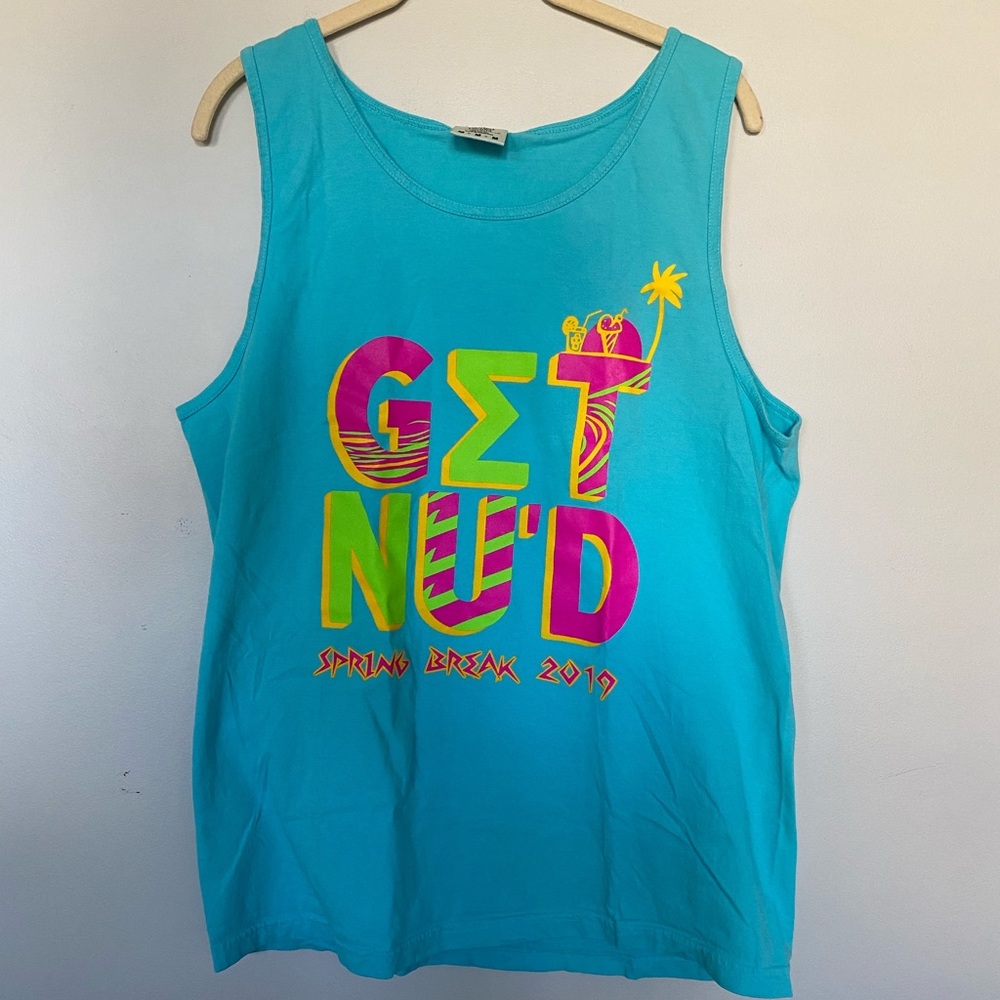 Sigma Nu Comfort Colors Tank Top